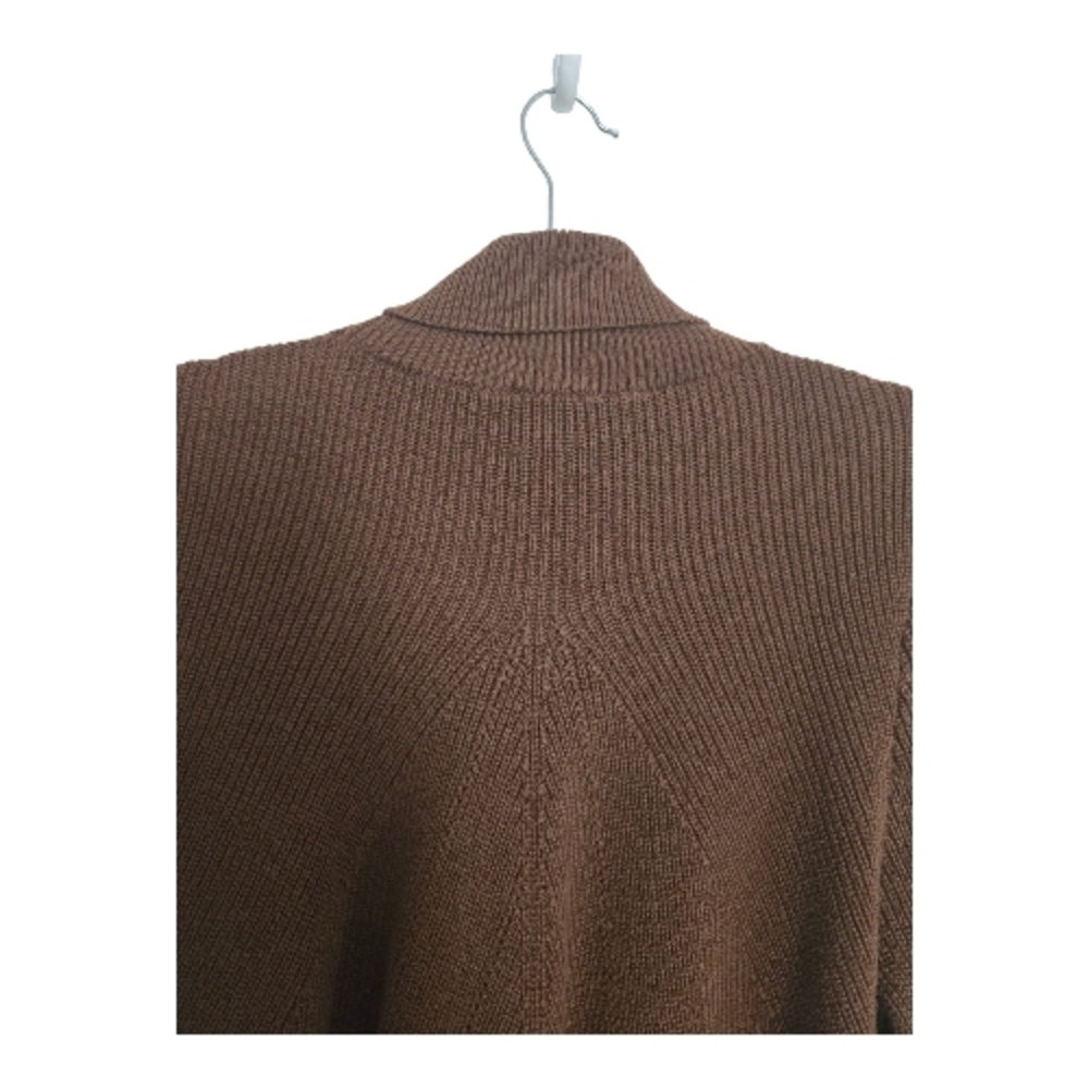 Chico's Rich Brown Turtleneck Sweater - Picture 7 of 7